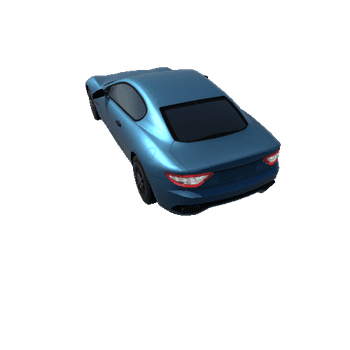 Car Lowpoly 5 _Blue